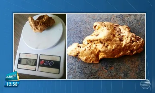 Caçador acha pepita de ouro de R$ 112 mil em buraco de tatu