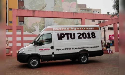 Unidade móvel leva atendimento do IPTU aos bairros em Apucarana