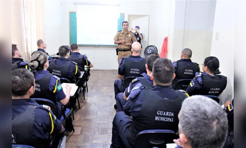 Guardas Municipais recebem curso de armamento e tiro