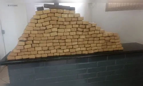 PM prende homem com 100 quilos de maconha em Bandeirantes