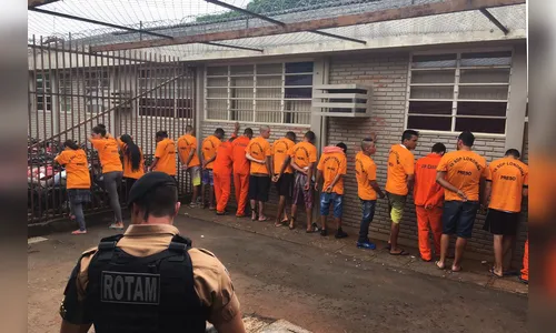 Megaoperação desarticula três quadrilhas de tráfico e roubo