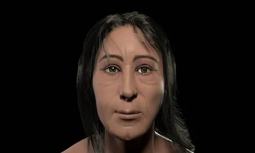 Cientistas brasileiros reconstituem rosto de homem que viveu há 2 mil anos