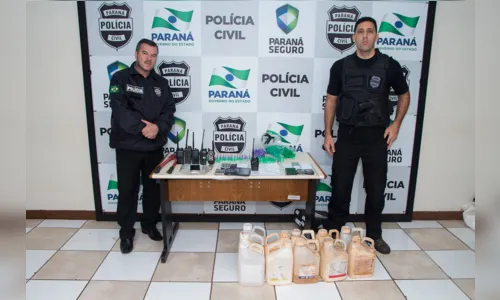 
							Polícia Civil cumpre mandados judiciais para prender ladrões de defensivos agrícolas
						
						