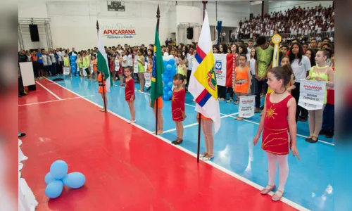 
							Solenidade no Lagoão marca abertura da fase municipal dos 65º Jogos Escolares do Paraná
						
						