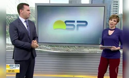 Rodrigo Bocardi e Gloria Vanique se desentendem em telejornal da Globo; veja o vídeo