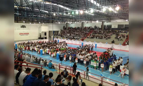 Solenidade no Lagoão marca abertura da fase municipal dos 65º Jogos Escolares do Paraná