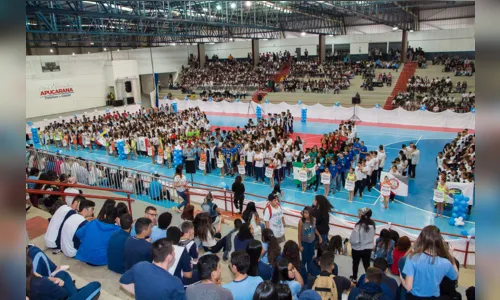 
							Solenidade no Lagoão marca abertura da fase municipal dos 65º Jogos Escolares do Paraná
						
						