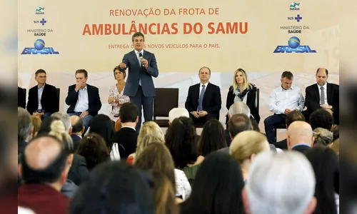 Mais 22 municípios recebem novas ambulâncias para o Samu