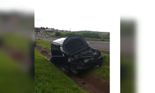 
							Motorista fica ferido após acidente na BR-376 em Cambira
						
						