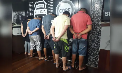 Polícia Civil prende cinco suspeitos de integrar quadrilha de traficantes
