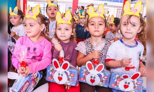 Páscoa é comemorada com eventos e chocolate nas escolas e creches