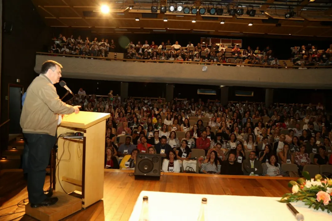 Beto Preto abre fórum estadual de dirigentes da educação - Foto: Divulgação
