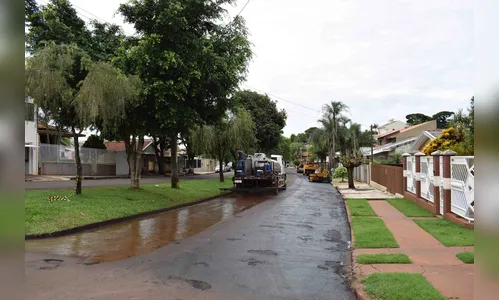 Ivaiporã intensifica recape da malha viária com CBUQ