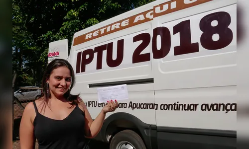 Unidade móvel leva atendimento do IPTU aos bairros