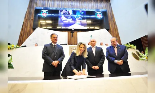 Cida Borghetti é empossada governadora do Paraná na Assembleia