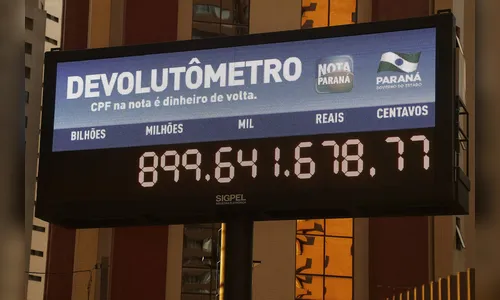 Nota Paraná libera R$ 900 milhões