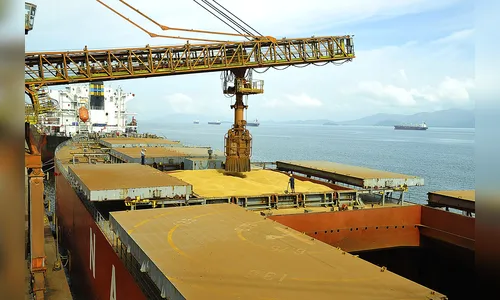 Milho e farelo de soja elevam movimentação do porto