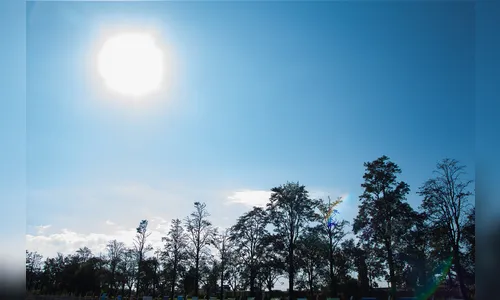 Sol prevalece até amanhã e a partir de quarta-feira chuva volta aparecer
