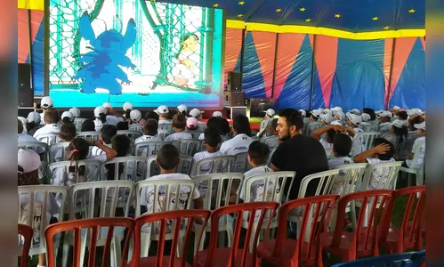 Alunos da Rede Municipal participam da Caravana do Esporte e das Artes