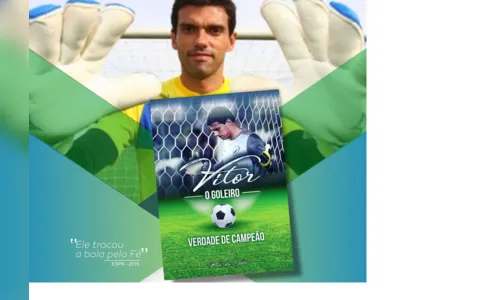 
							Ex-goleiro do Arapongas que largou futebol pela religião lança livro 
						
						