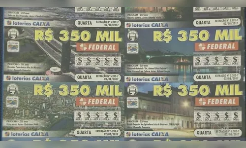 Apostador de Apucarana ganha R$ 350 mil na Loteria Federal