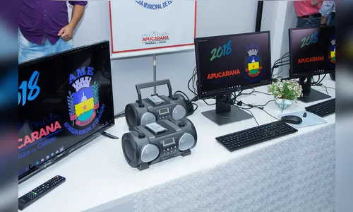 Rede municipal de Apucarana recebe novos equipamentos avaliados em R$ 1,2 milhão