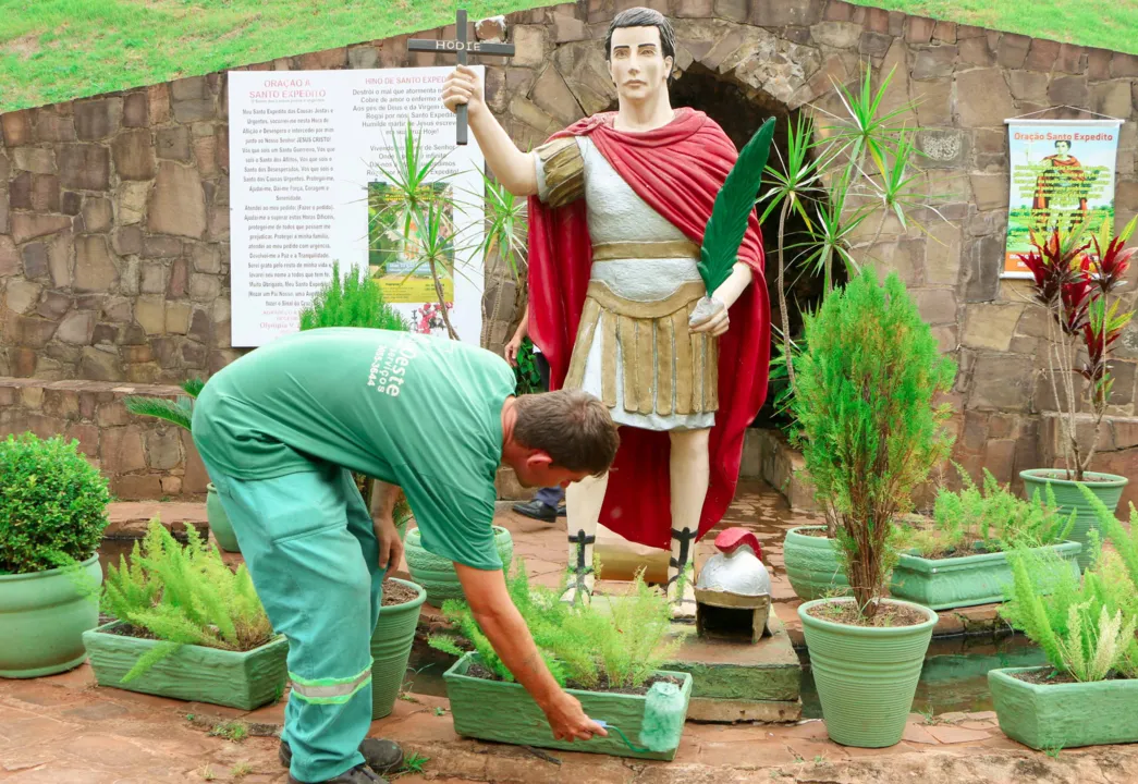 Apucarana realiza preparativos para a 14ª Festa de Santo Expedito - Foto: Divulgação