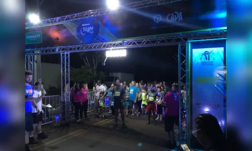Dada a largada da 4ª edição da Unimed Night Run neste sábado à noite