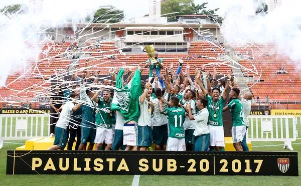 O time sub-20 do Palmeiras é o atual campeão paulista - Foto: Divulgação