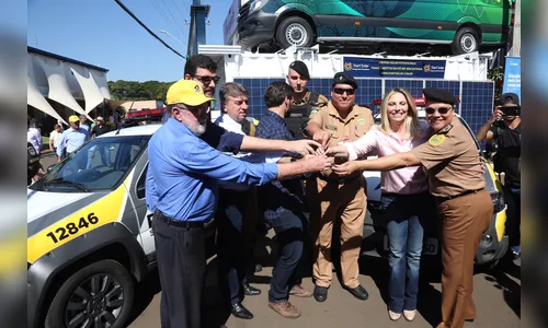 Governo entrega viaturas para reforçar policiamento em Londrina