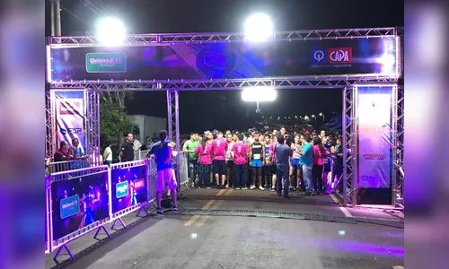 4ª edição da Unimed Night Run reúne mais de 1 mil atletas no Lago Jaboti