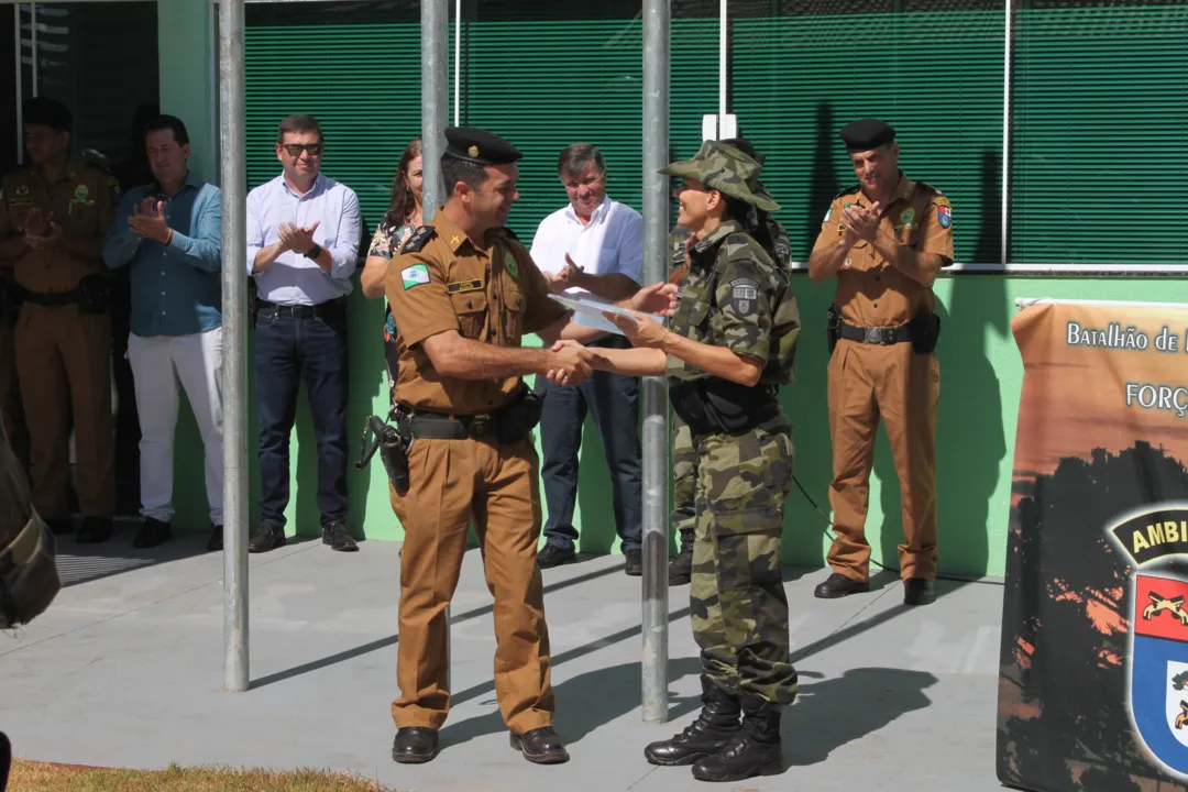 PM inaugura novas instalações de unidade de Polícia Ambiental em Umuarama 