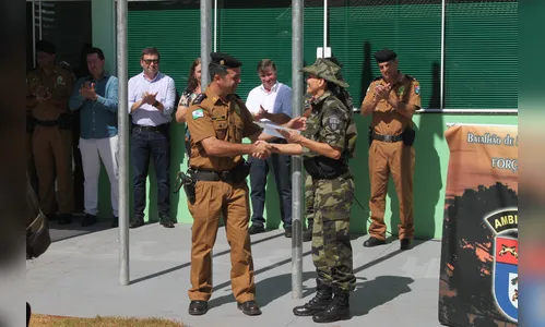PM inaugura novas instalações de unidade de Polícia Ambiental em Umuarama 