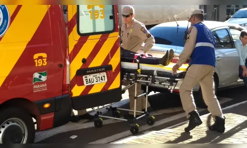 Moça de 23 anos é atropelada na zona norte de Apucarana