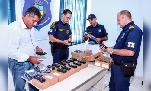 
							Guarda Municipal de Apucarana recebe rádios comunicadores
						
						