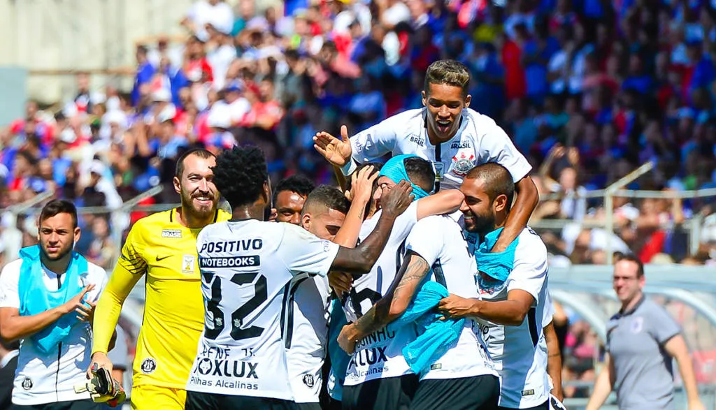 Corinthians começou bem a campanha em que tenta defender o título conquistado em 2017 (foto: Jason Silva/AGIF/Gazeta Press)