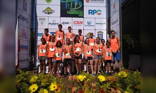 Atletismo de Apucarana é destaque na Corrida Rústica Tiradentes em Maringá