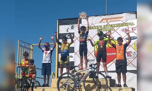 Atleta da Escolinha de Ciclismo de Arapongas ganha ouro no Intermunicipal