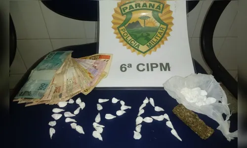Jovem de 18 anos é preso suspeito de traficar maconha e cocaína 