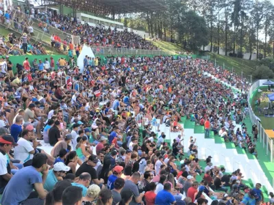 Estádio Municipal dos Pássaros na final do Torneio do Trabalhador no ano passado - Foto: Divulgação