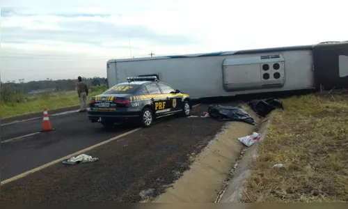 
							Acidente com ônibus e dois carros na BR-373 deixa nove mortos e 30 feridos
						
						