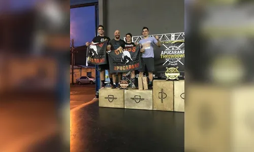 Equipe de Apucarana se destaca em campeonato de crossfit no Lagoão