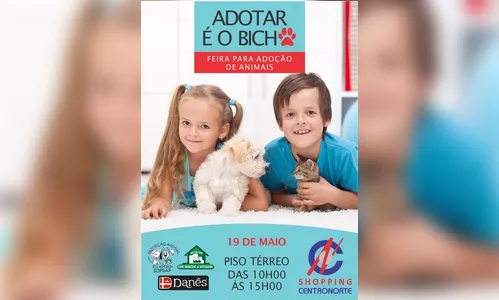 Shopping Centronorte realiza feira para a adoção de animais 