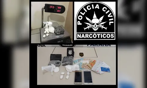 Polícia Civil de Apucarana prende mulher com cocaína que poderia render até R$ 40 mil