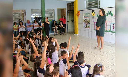 Juíza de Direito faz palestra em Escola Municipal