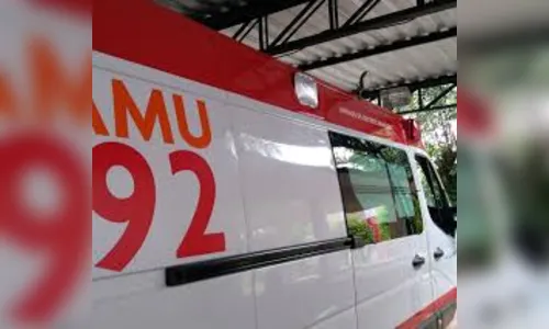 Motociclista fica ferido em acidente com carro nesta manhã