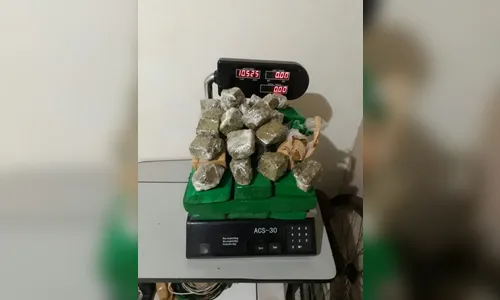 PM desmancha boca de fumo e apreende 10 quilos de maconha