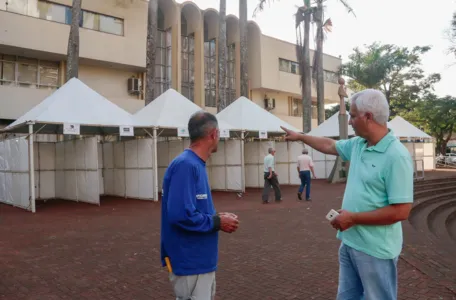 Ao longo deste sábado (19/05), pelo menos 30 pequenos negócios irão expor seus produtos e serviços ao público no platô da Praça Rui Barbosa (Foto: Edson Denobi)