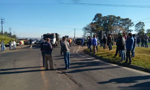 Caminhoneiro morre atropelado em protesto contra reajuste do diesel