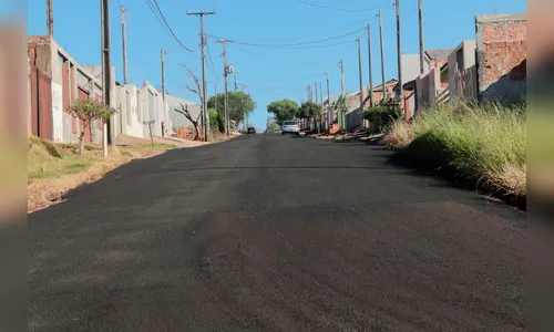 Micropavimento beneficia residencial Araucária